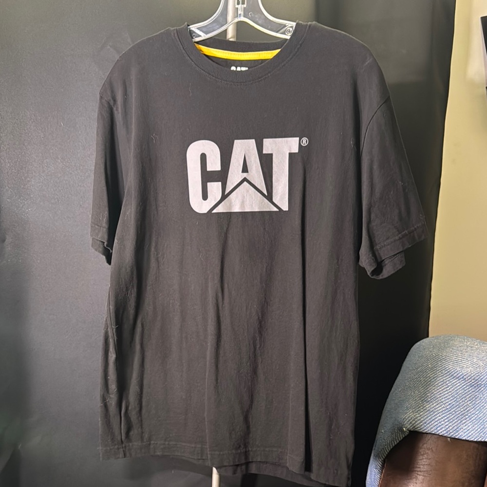 Caterpillar Black Short Sleeve Tee